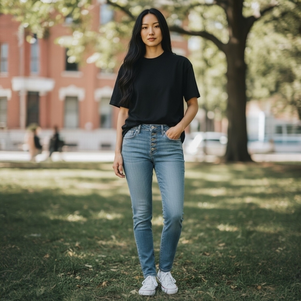 We The Free. Free People. Light Blue Skinny Jeans